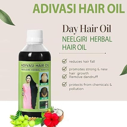 Adivasi Herbal Hair Oil (Pack of 2)