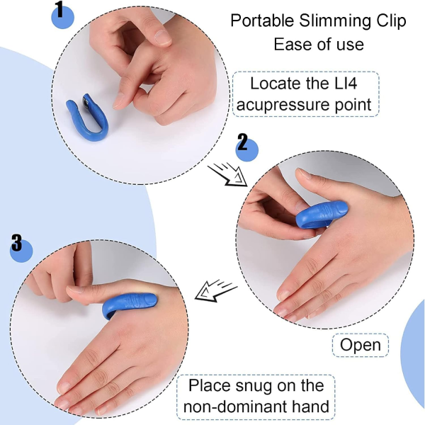 Sugar Control LI4 Acupressure Point Clip